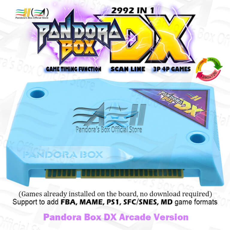 pandoras box arcade game list