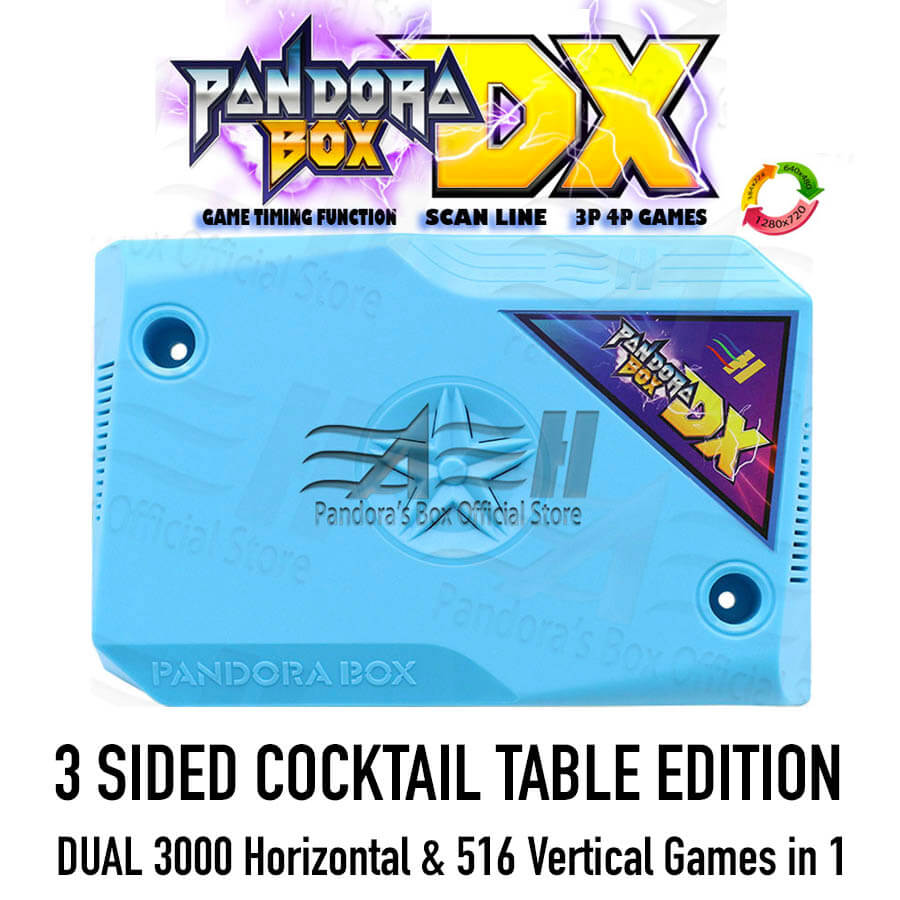 DX DUAL 3000 Horizontal 516 Vertical Games Jamma board | Pandoras Toy Box