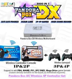 pandora treasure 3d box arcade game console game list